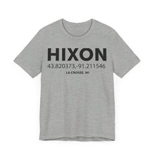Load image into Gallery viewer, Favorite Places Hixon - Unisex Jersey Short Sleeve Tee - Driftless Threads