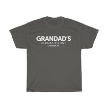 Load image into Gallery viewer, Favorite Places Grandad's Unisex Heavy Cotton Tee - Driftless Threads