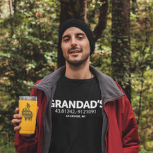 Load image into Gallery viewer, Favorite Places Grandad's Unisex Heavy Cotton Tee - Driftless Threads