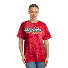 Load image into Gallery viewer, Retro Dritfless - Tie-Dye Tee, Crystal - Driftless Threads