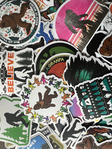 Bigfoot Assorted Stickers - Driftless Threads
