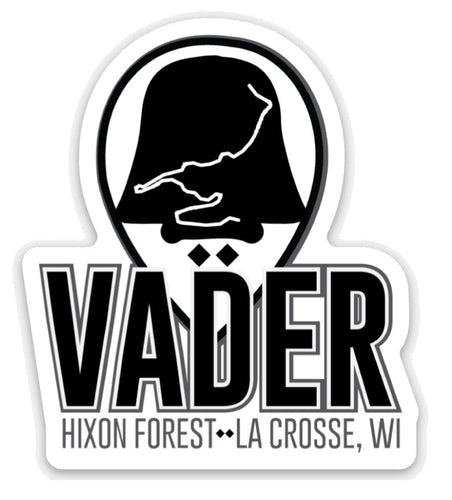 Vader Trail - favorite places sticker - Driftless Threads